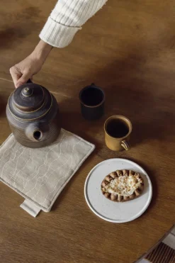 Saana ja Olli Rakkauden meri grytlapp, beige - vit