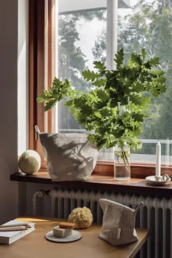 Saana ja Olli Rakkauden meri sminkväska, beige - vit