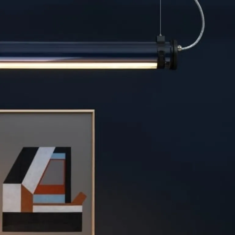 Sammode Brueghel Casambi taklampa, 1000 mm, kol - petrol