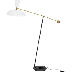 Sammode G1 golvlampa, vit
