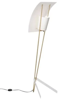 Sammode G30 golvlampa, vit - vit