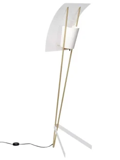 Sammode G30 golvlampa, vit - vit