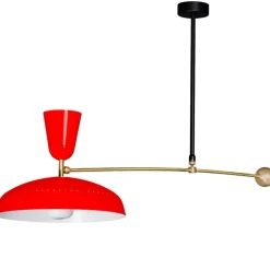 Sammode G1 pendellampa, vermilion red