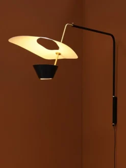 Sammode G25 vägglampa, svart - vit