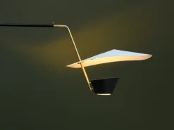 Sammode G25 vägglampa, svart - vit