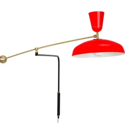 Sammode G1 vägglampa, vermilion red