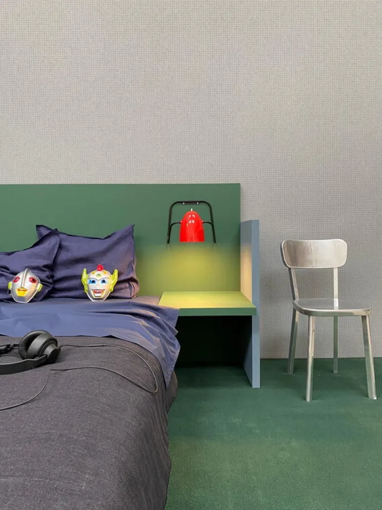 Sammode M3 bordslampa, röd