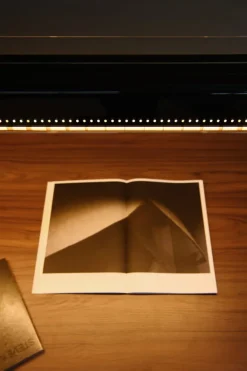 Sammode Quadratube P2 pendellampa, 1300 mm, champagne