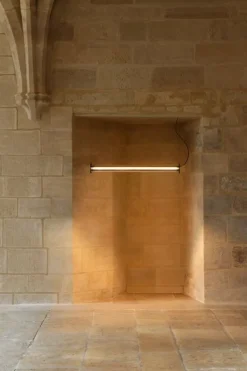 Sammode Quadratube P1 pendellampa, 1300 mm, champagne