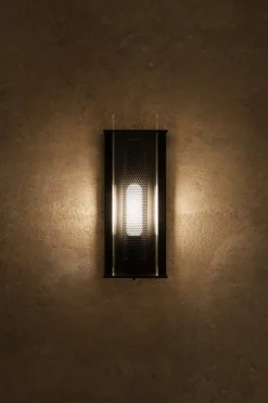 Sammode Quadratube W1 vägglampa, S, 300, svart