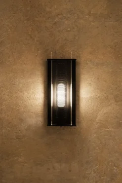 Sammode Quadratube W1 vägglampa, S, 300, svart