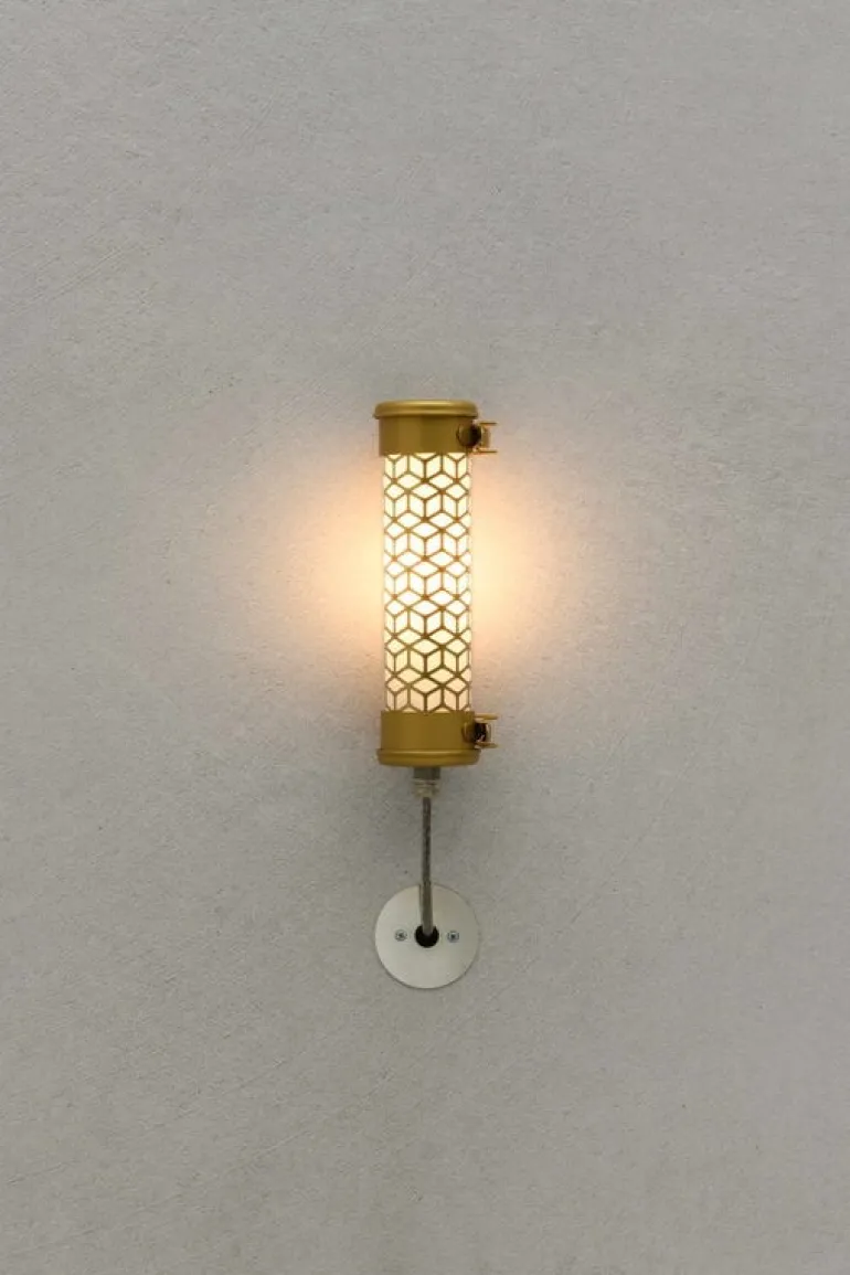Sammode Vendôme Nano vägglampa, mässing