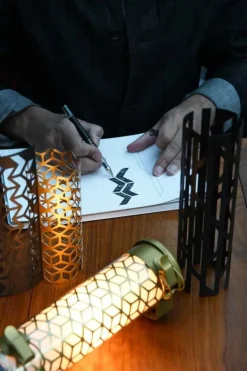 Sammode Vendôme Nano vägglampa, mässing