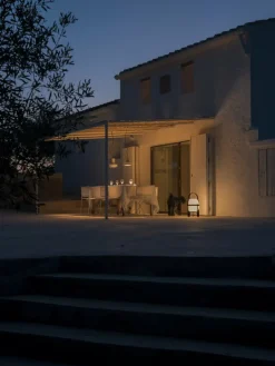 Santa & Cole Cesta Exterior bordslampa, svart