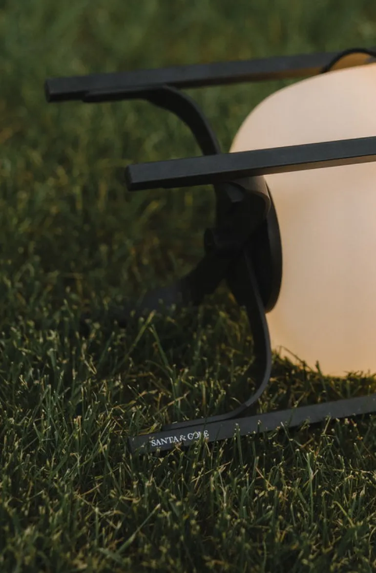 Santa & Cole Cestita Alubat bordslampa, svart