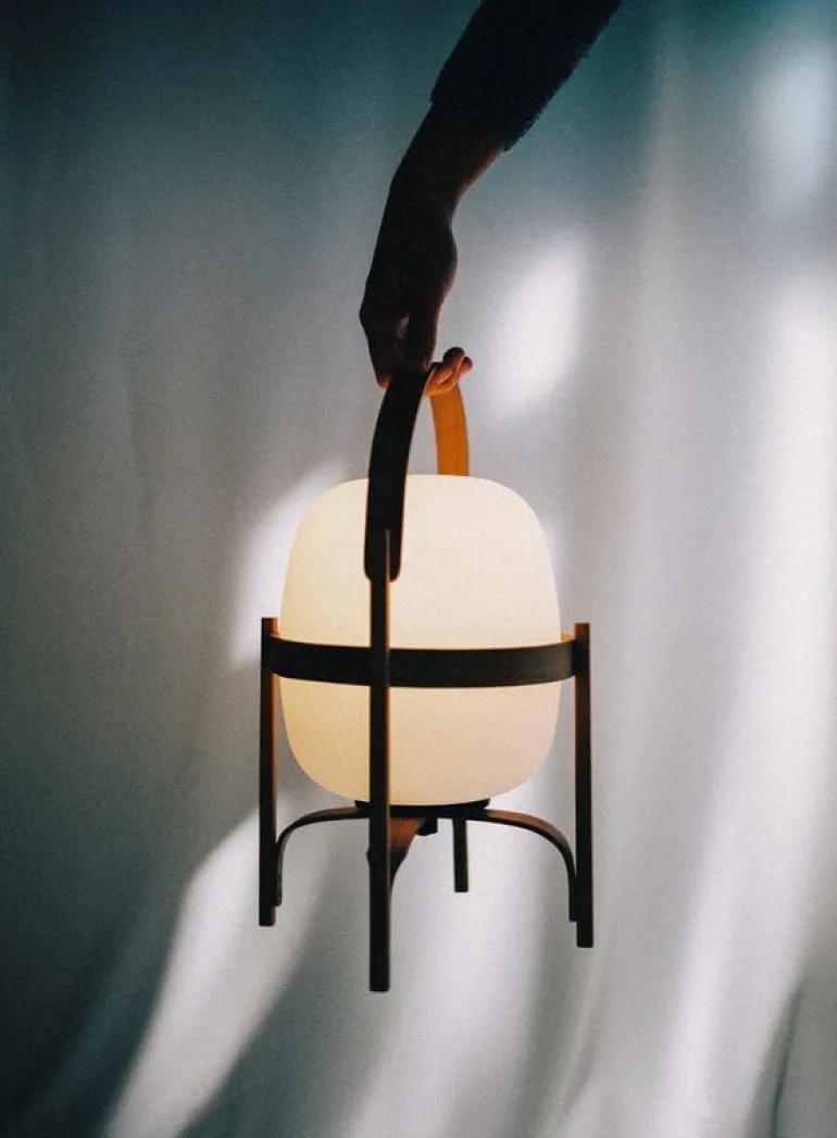 Santa & Cole Cestita Batería bordslampa