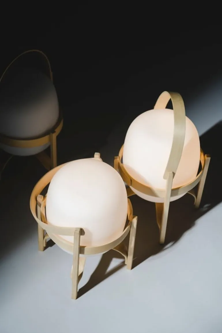 Santa & Cole Cestita Batería bordslampa