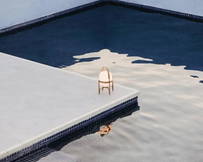 Santa & Cole Cestita Batería bordslampa