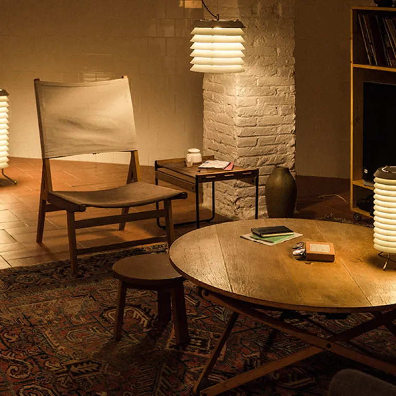 Santa & Cole Maija 15 bordslampa, nude rose