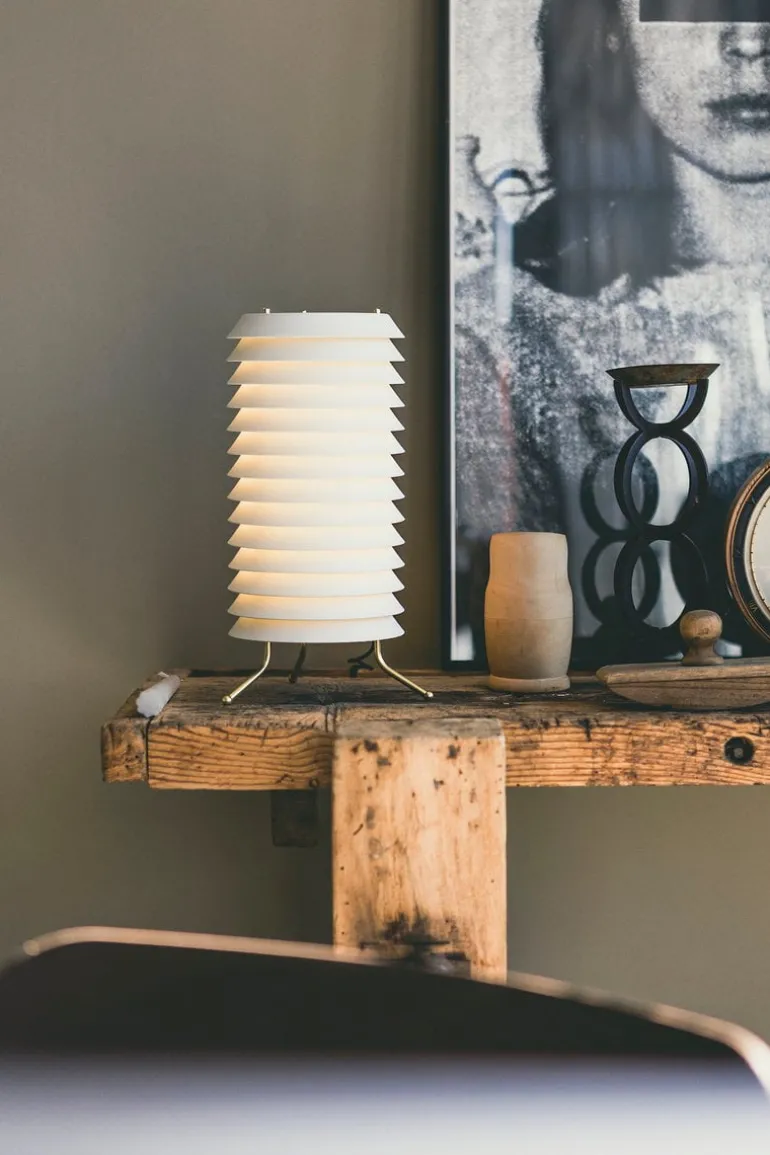 Santa & Cole Maija 15 bordslampa, vit