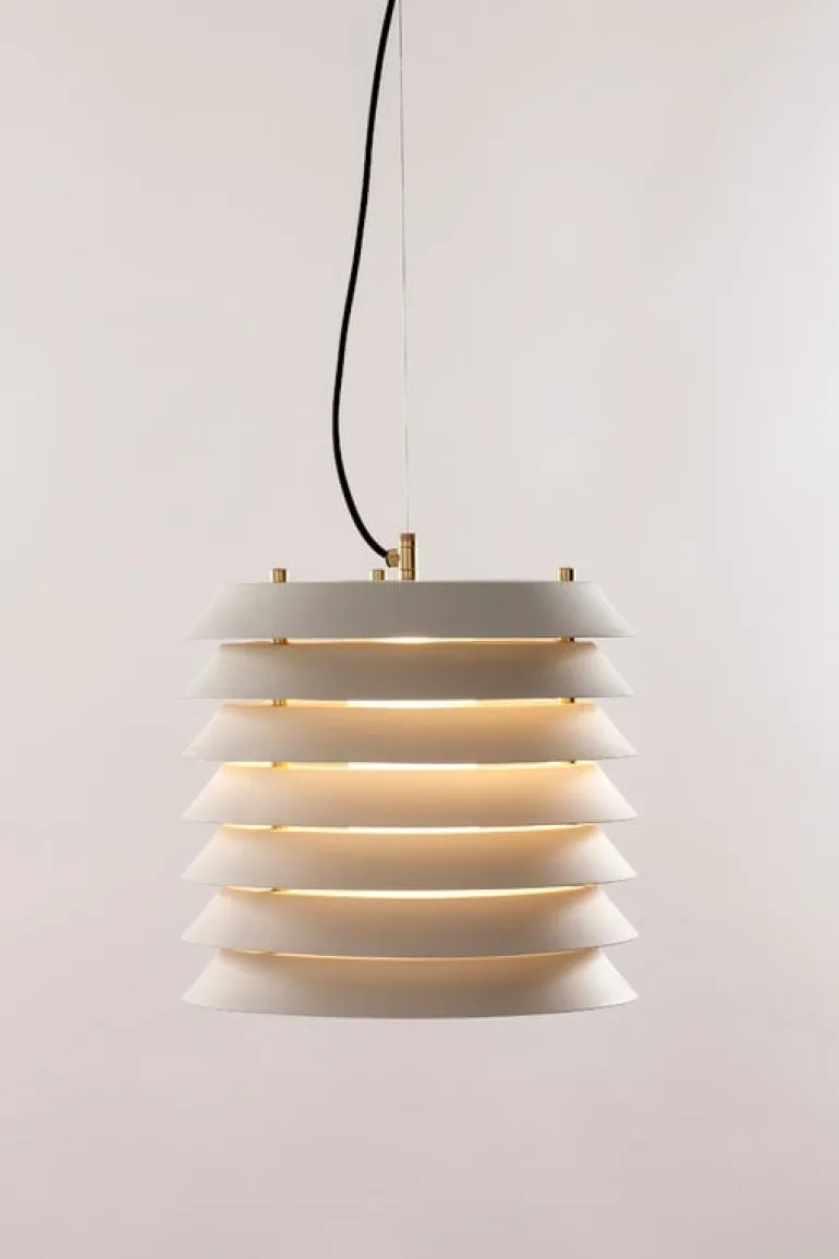 Santa & Cole Maija 15 pendellampa, vit