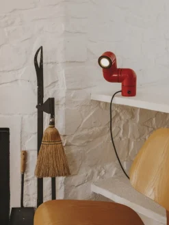 Santa & Cole Tatu bordslampa, röd