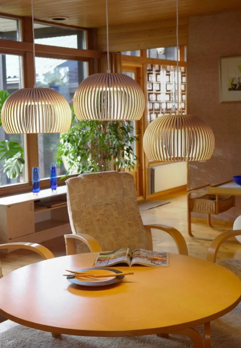 Secto Design Atto 5000 pendellampa, björk