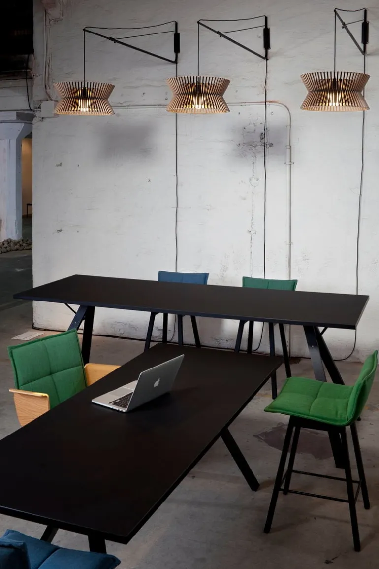 Secto Design Kontro 6000 pendellampa, svart