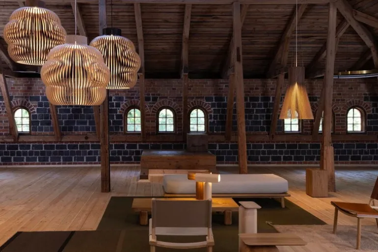 Secto Design Kumulo 5200 pendel, naturlig björk