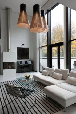 Secto Design Magnum 4202 pendellampa, svart