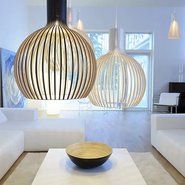 Secto Design Octo 4240 pendellampa, valnöt