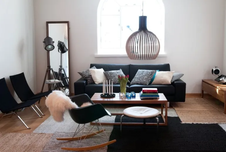 Secto Design Octo 4240 pendellampa, svart