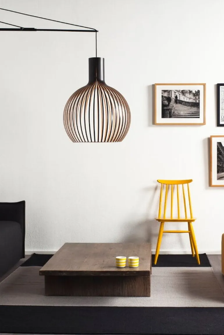 Secto Design Octo 4240 pendellampa, svart