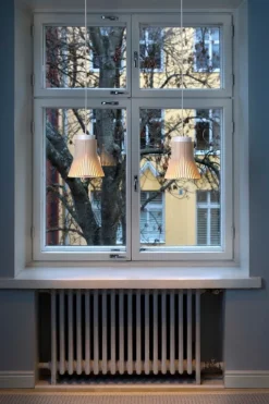 Secto Design Petite 4600 pendellampa, björk