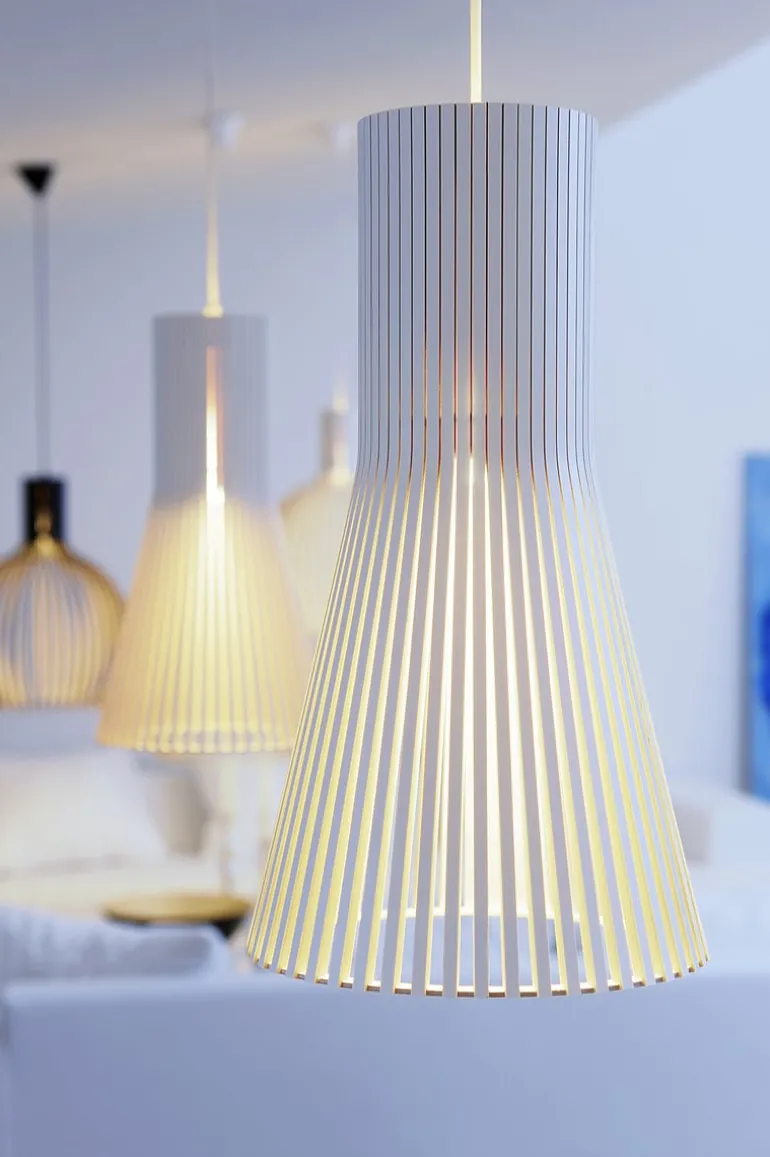 Secto Design Secto 4201 pendellampa, 45 cm, vit