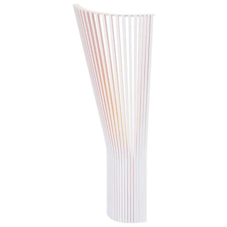 Secto Design Secto 4236 vägglampa för hörn, 60 cm, vit