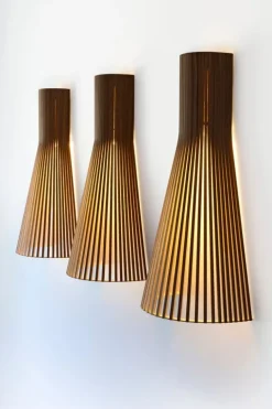 Secto Design Secto 4230 vägglampa 60 cm, väggfäste, svart