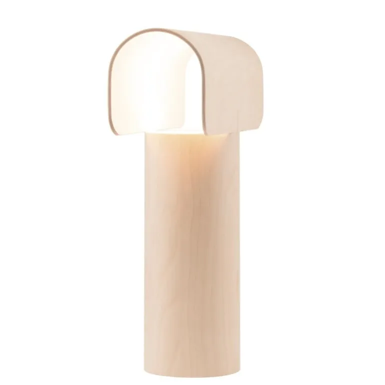 Secto Design Teelo 8020 bordslampa, naturbjörk