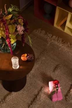 Sera Helsinki Laine knuten matta, off white