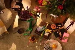 Sera Helsinki Laine knuten matta, off white