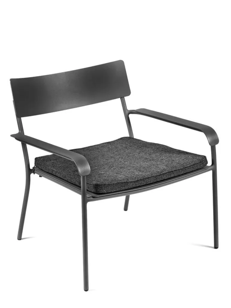 Serax August lounge stolsdyna, svart