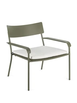 Serax August lounge stolsdyna, vit