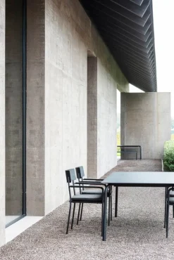 Serax August matbord, 170 x 90 cm, svart