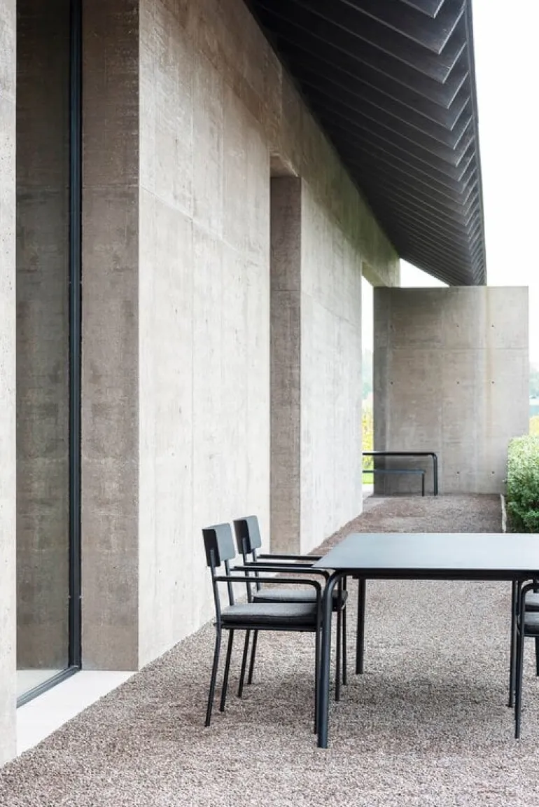 Serax August matbord, 170 x 90 cm, svart