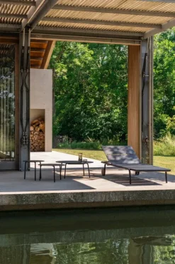 Serax August sidobord, 40 cm, svart