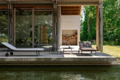 Serax August sidobord, 40 cm, svart