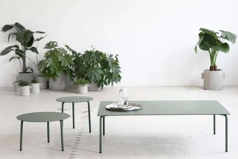 Serax August sidobord, 40 cm, grön