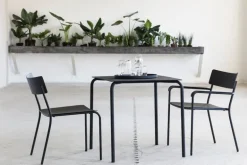 Serax August smal karmstol, svart