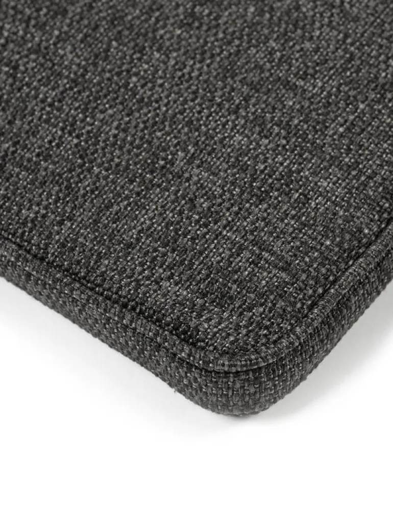 Serax August stolsdyna, smal, svart