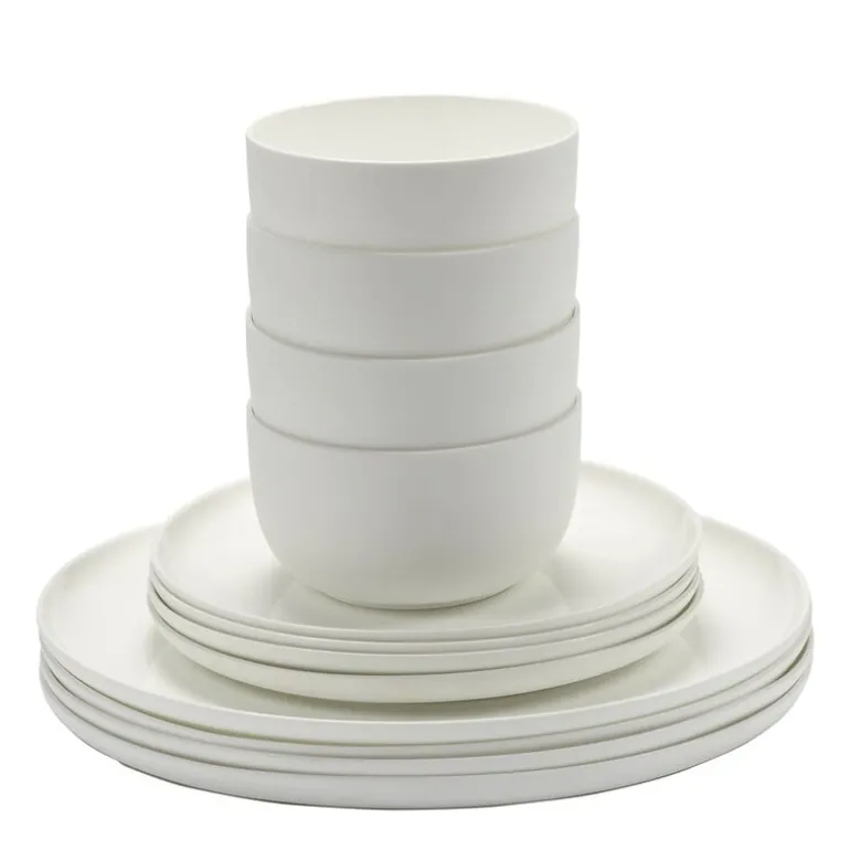 Serax Base, tallriksset, vitt, 12 delar